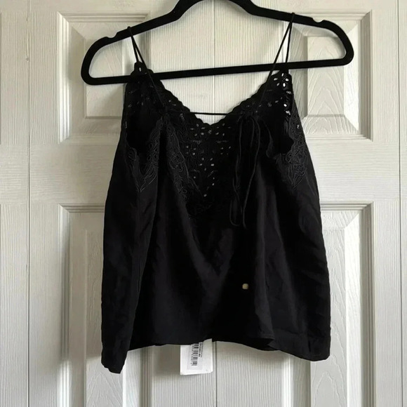 August the Label | Primrose Embroidered Cami | Black | size XL/US 10 - Picture 4 of 7